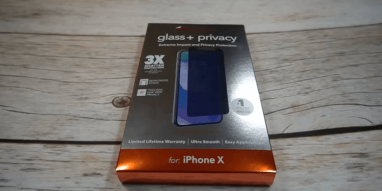 Zagg InvisibleShield Glass+ Privacy for iPhone X Unboxing, Installation, and Review